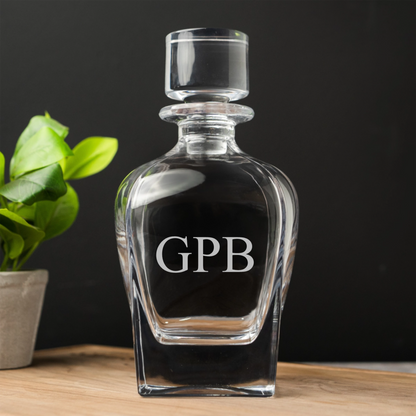 Gepersonaliseerde Tudor-whiskykaraf