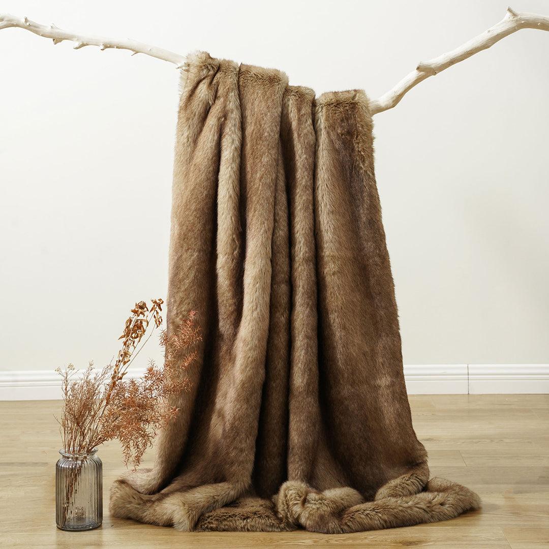 Verwenende Zware Deken – Luxe Faux Fur en Comfort
