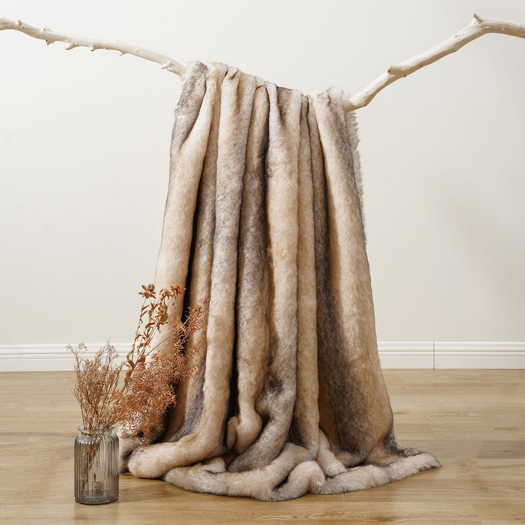 Verwenende Zware Deken – Luxe Faux Fur en Comfort