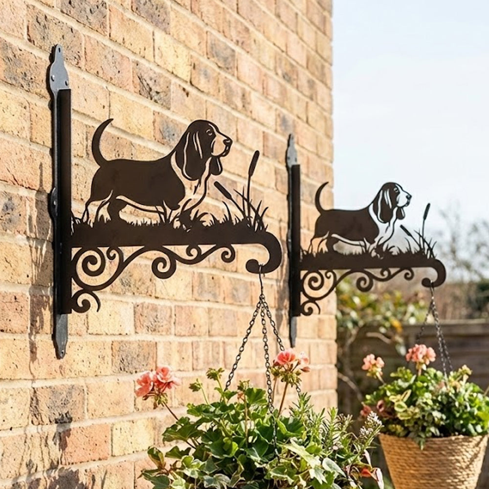 Metalen hangbeugel - Basset Hound