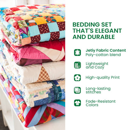 Woodland Wanderlust 3-Piece Quilted Bedding Set NCU0DV4741
