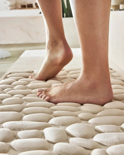 SpaStep | Absorberende badmat met kiezelstructuur