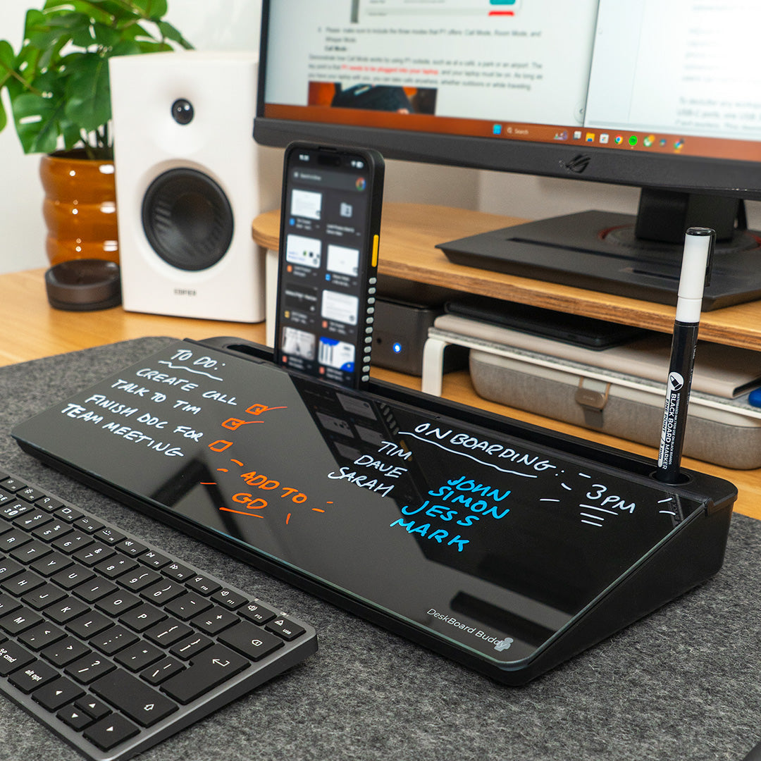 NoteMate | Glazen bureauwhiteboard