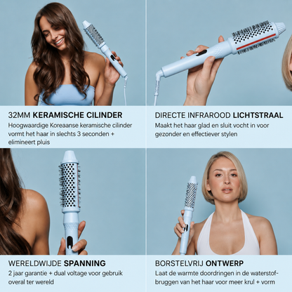 GlowBrush | Infrarood stylingborstel