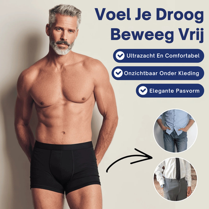 ShieldCore | Wasbare Incontinentie Boxershort voor Mannen