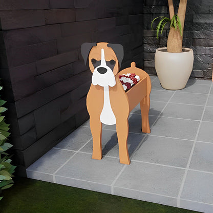 Bloempot - Duitse boxer