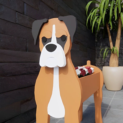 Bloempot - Duitse boxer