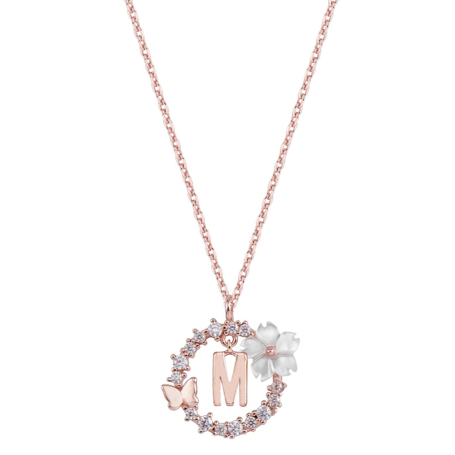 CharmGem | Sierlijke ketting met initiaal