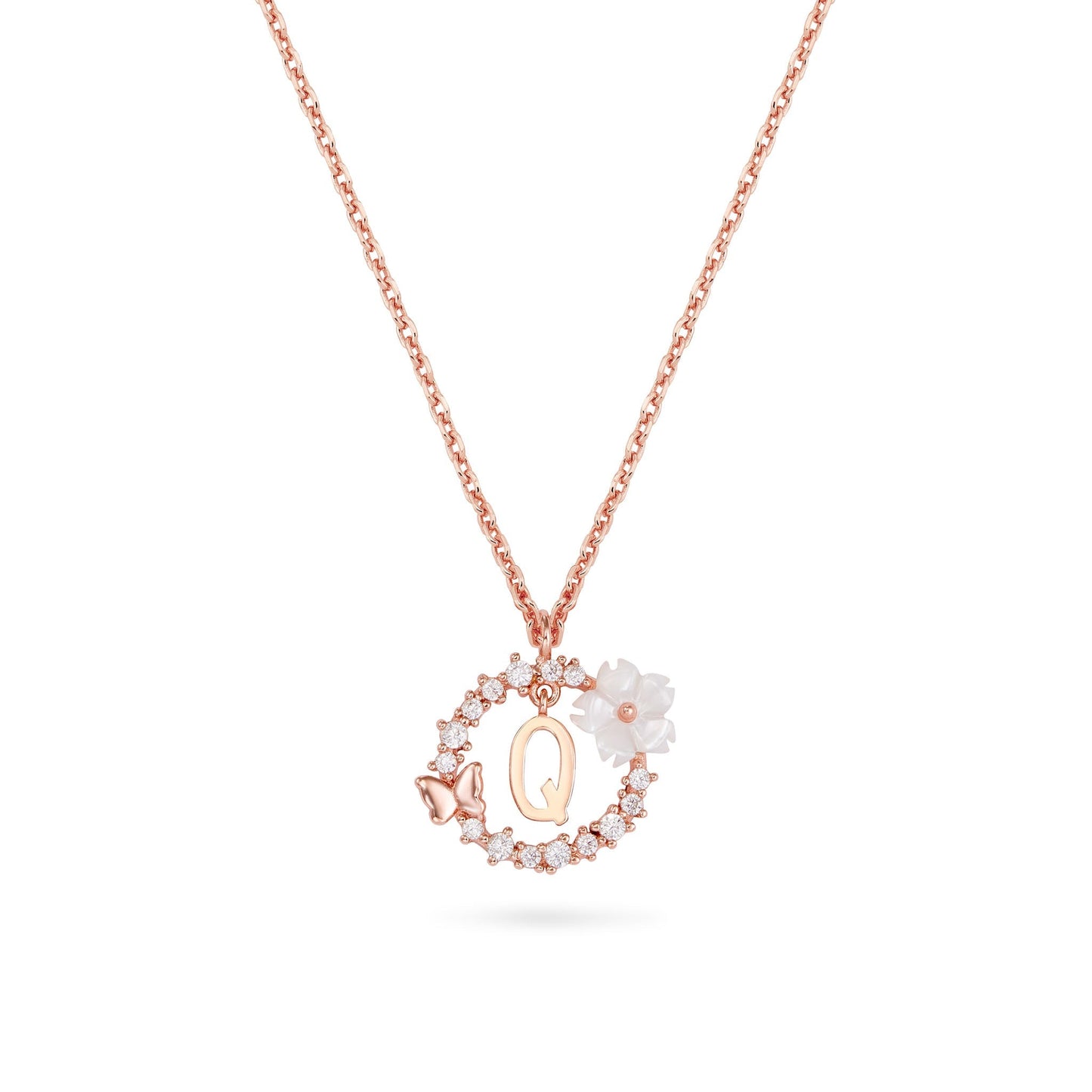 CharmGem | Sierlijke ketting met initiaal