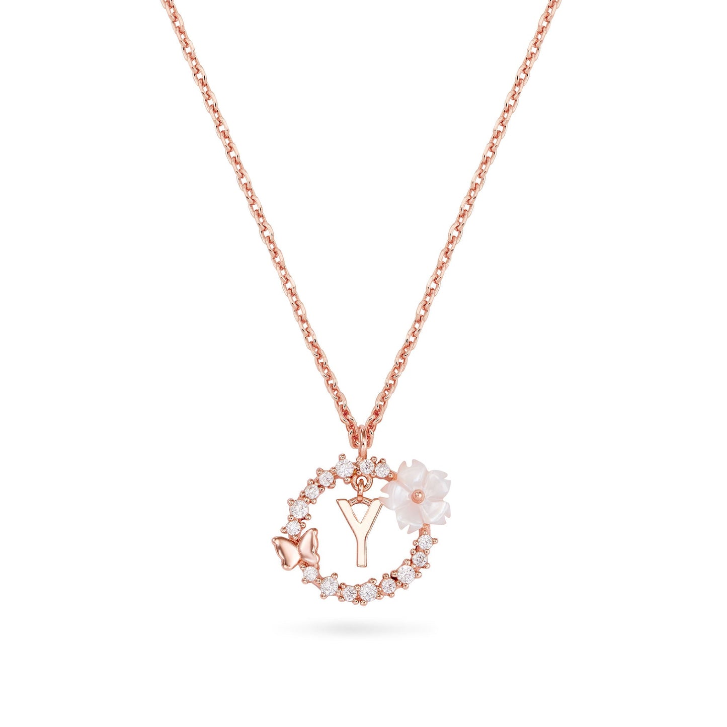 CharmGem | Sierlijke ketting met initiaal