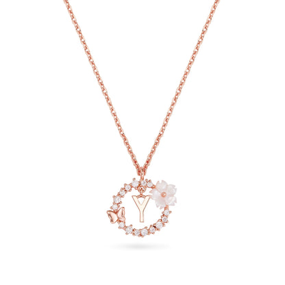 CharmGem | Sierlijke ketting met initiaal