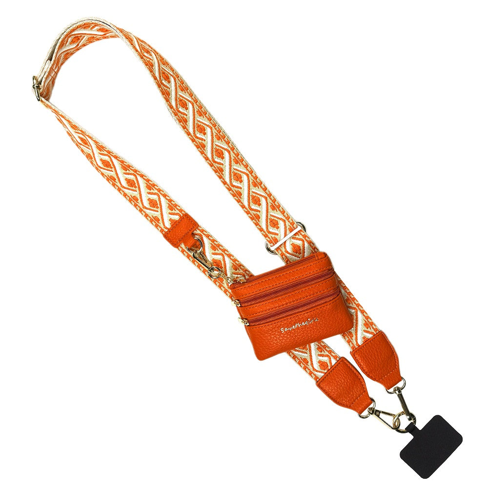 Clip & Go-riem met tasje met rits XOXO