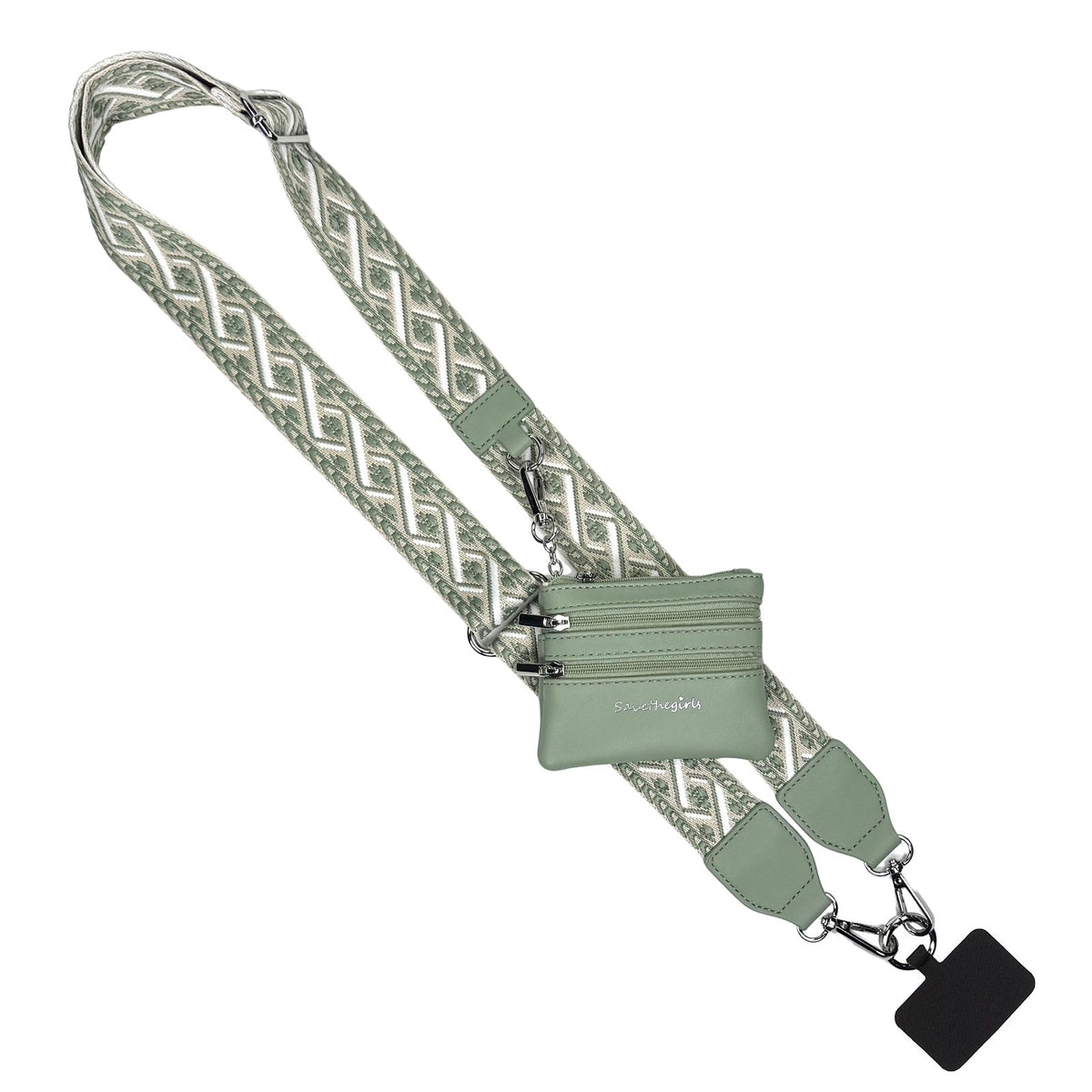 Clip & Go-riem met tasje met rits XOXO