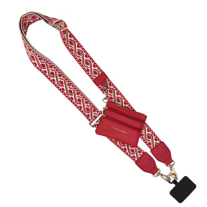 Clip & Go-riem met tasje met rits XOXO