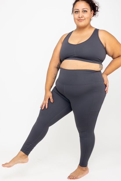 SuperHold 7/8-legging - Carbon