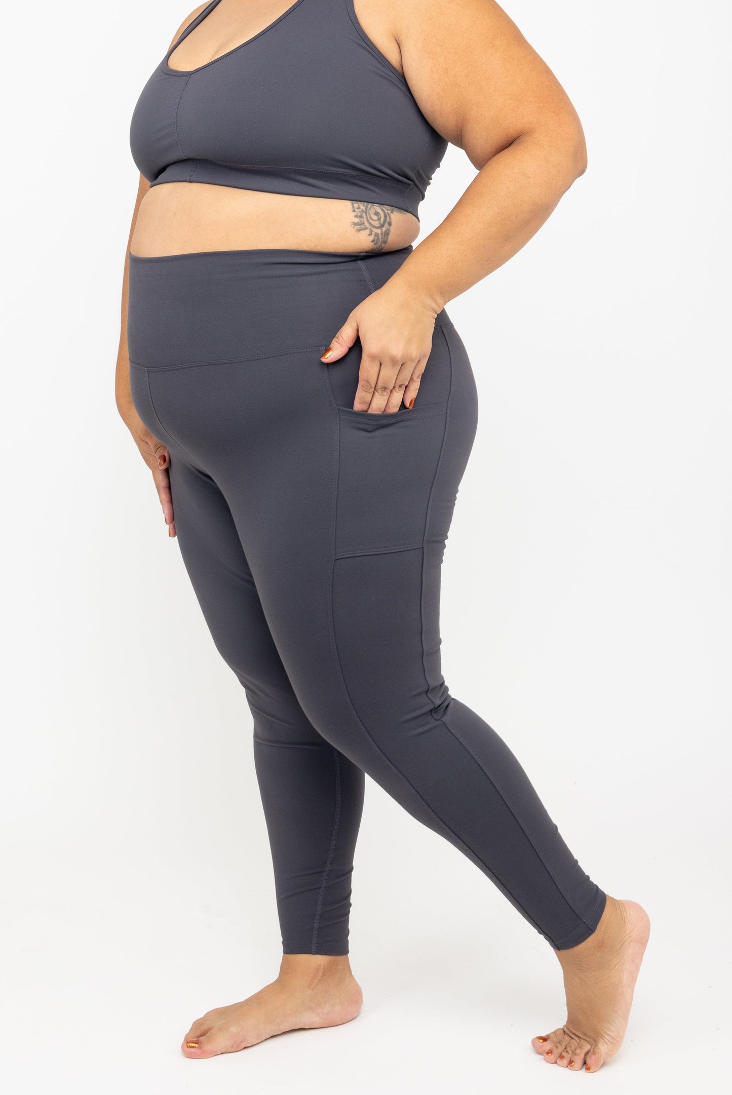 SuperHold 7/8-legging - Carbon