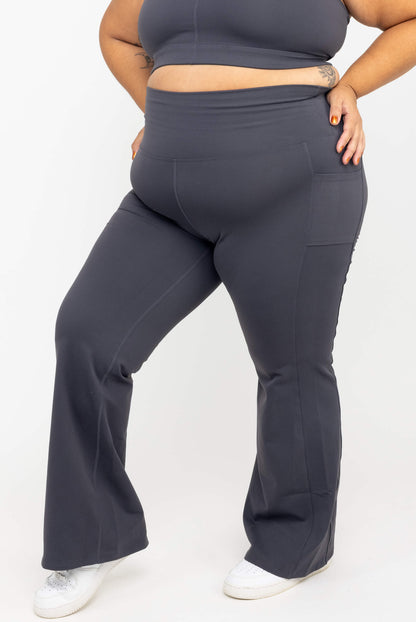 SuperHold Flare-legging - Carbon