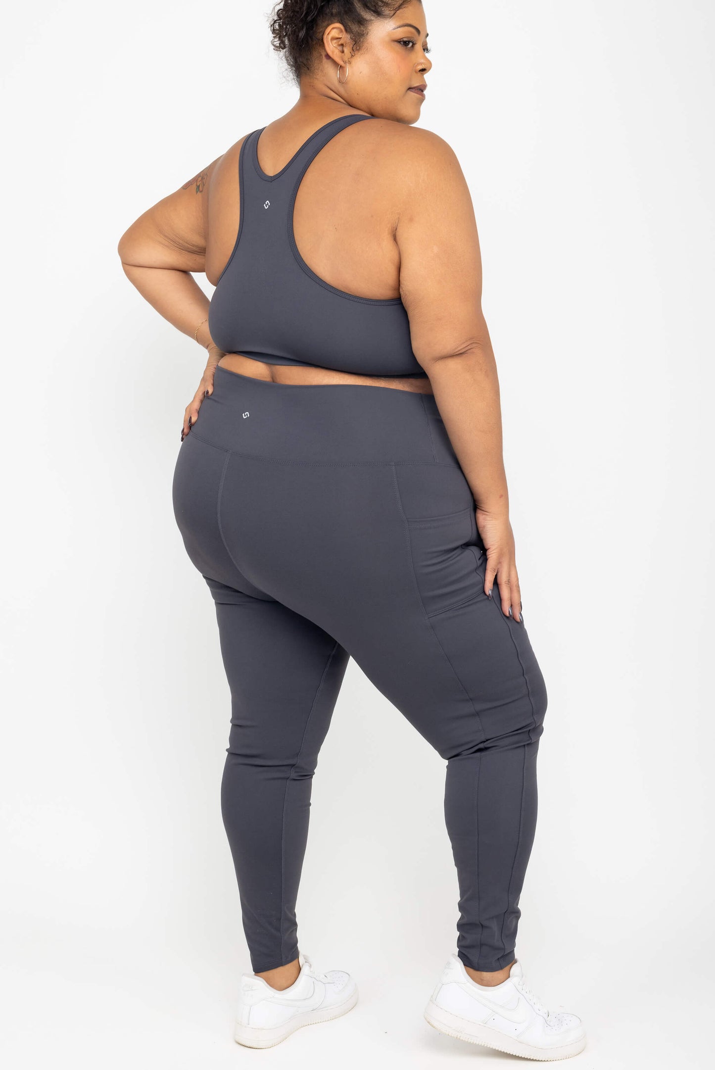 SuperHold-legging tot op de enkel – Carbon