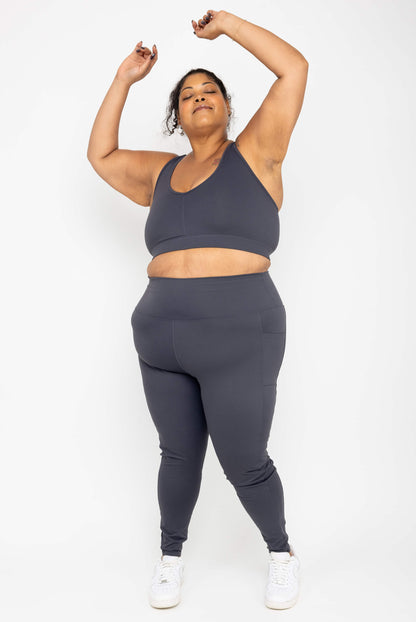 SuperHold-legging tot op de enkel – Carbon