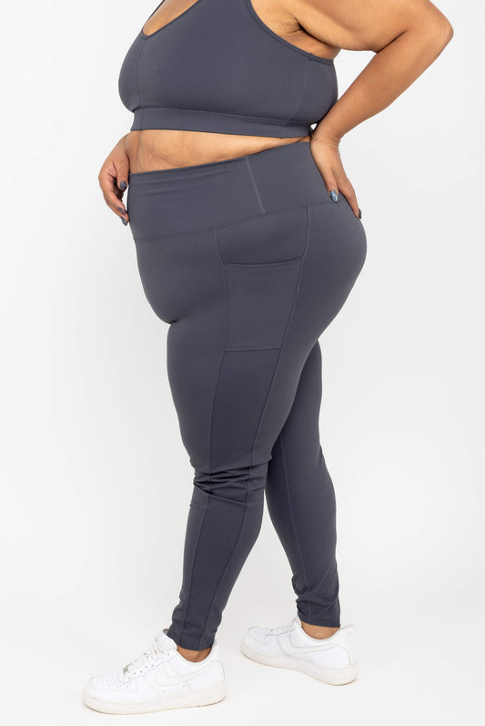 SuperHold-legging tot op de enkel – Carbon