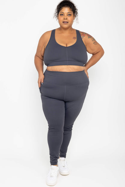 SuperHold-legging tot op de enkel – Carbon