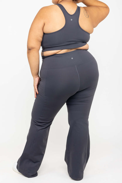 SuperHold Flare-legging - Carbon