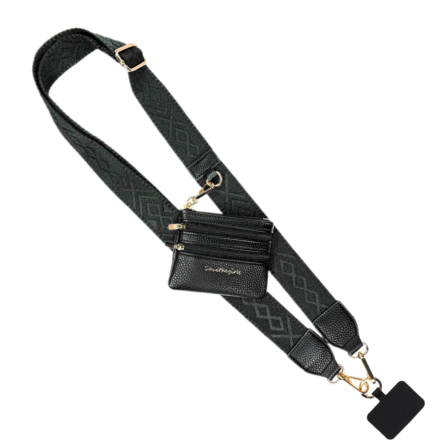 Clip & Go-riem met tasje met ritssluiting – Classic