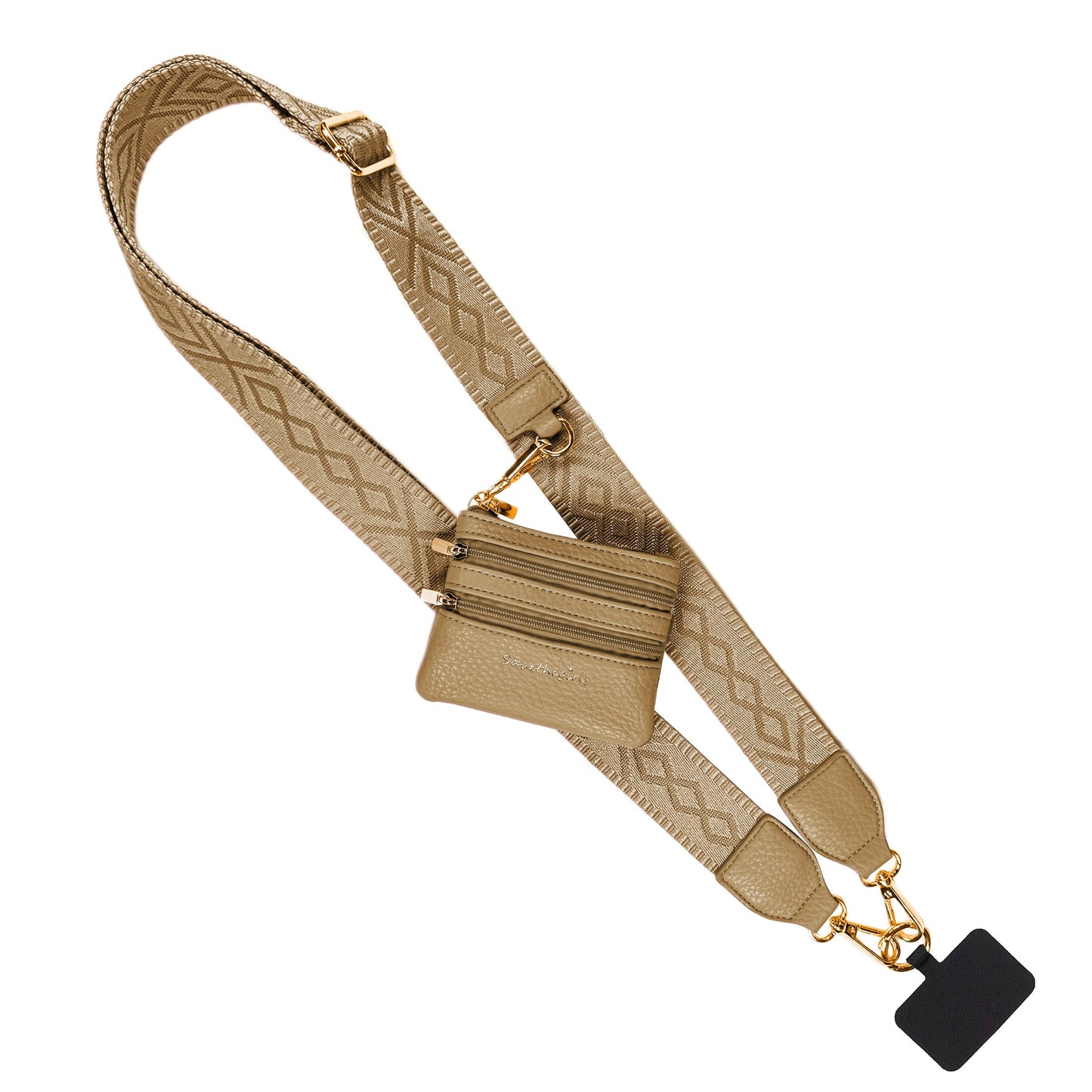 Clip & Go-riem met tasje met ritssluiting – Classic