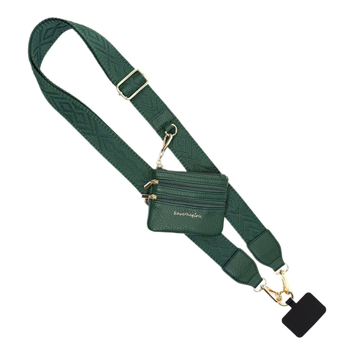 Clip & Go-riem met tasje met ritssluiting – Classic