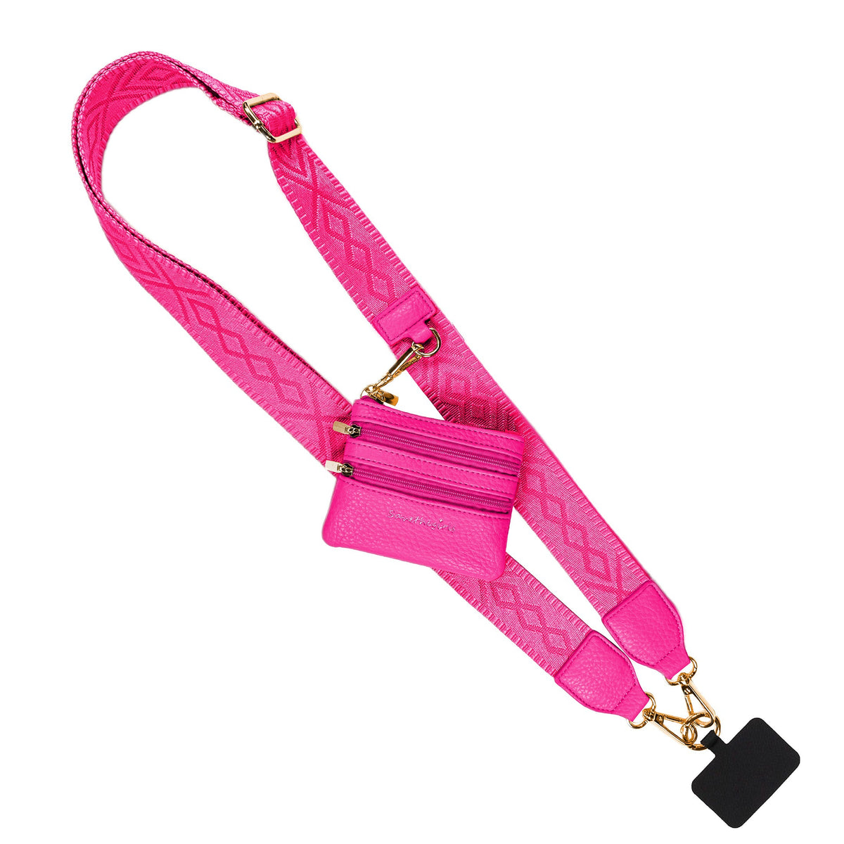 Clip & Go-riem met tasje met ritssluiting – Classic