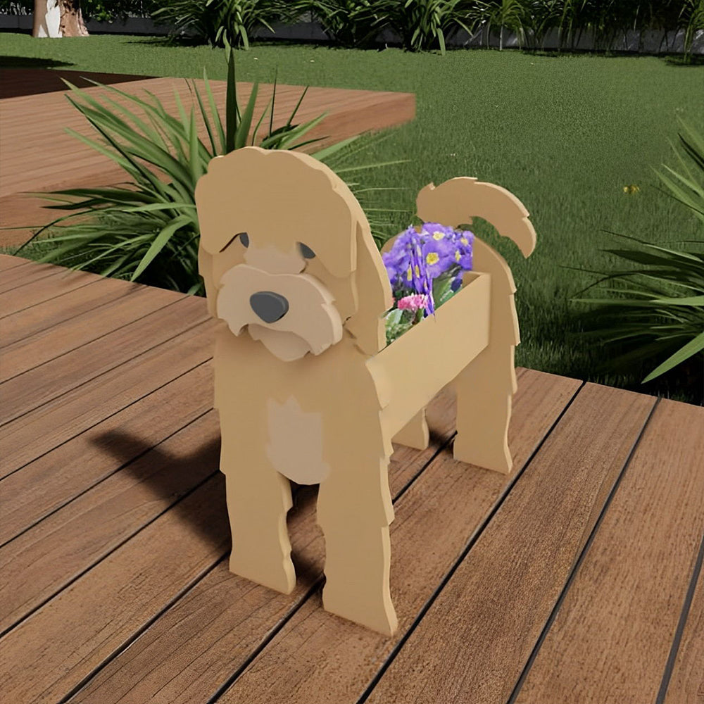Bloempot - Cockapoo