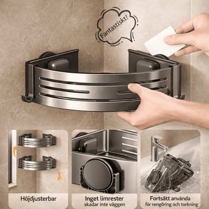 Shelfify | Boorvrij aluminium wandrek