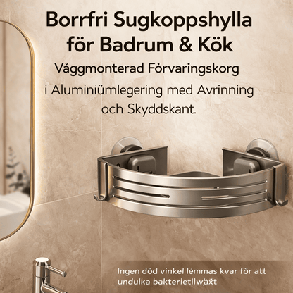 Shelfify | Boorvrij aluminium wandrek