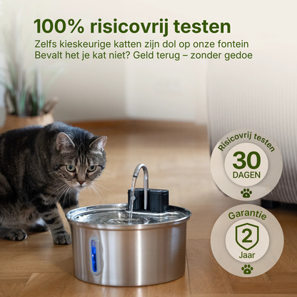 DrinkTijger 2.0 | Draadloze drinkfontein