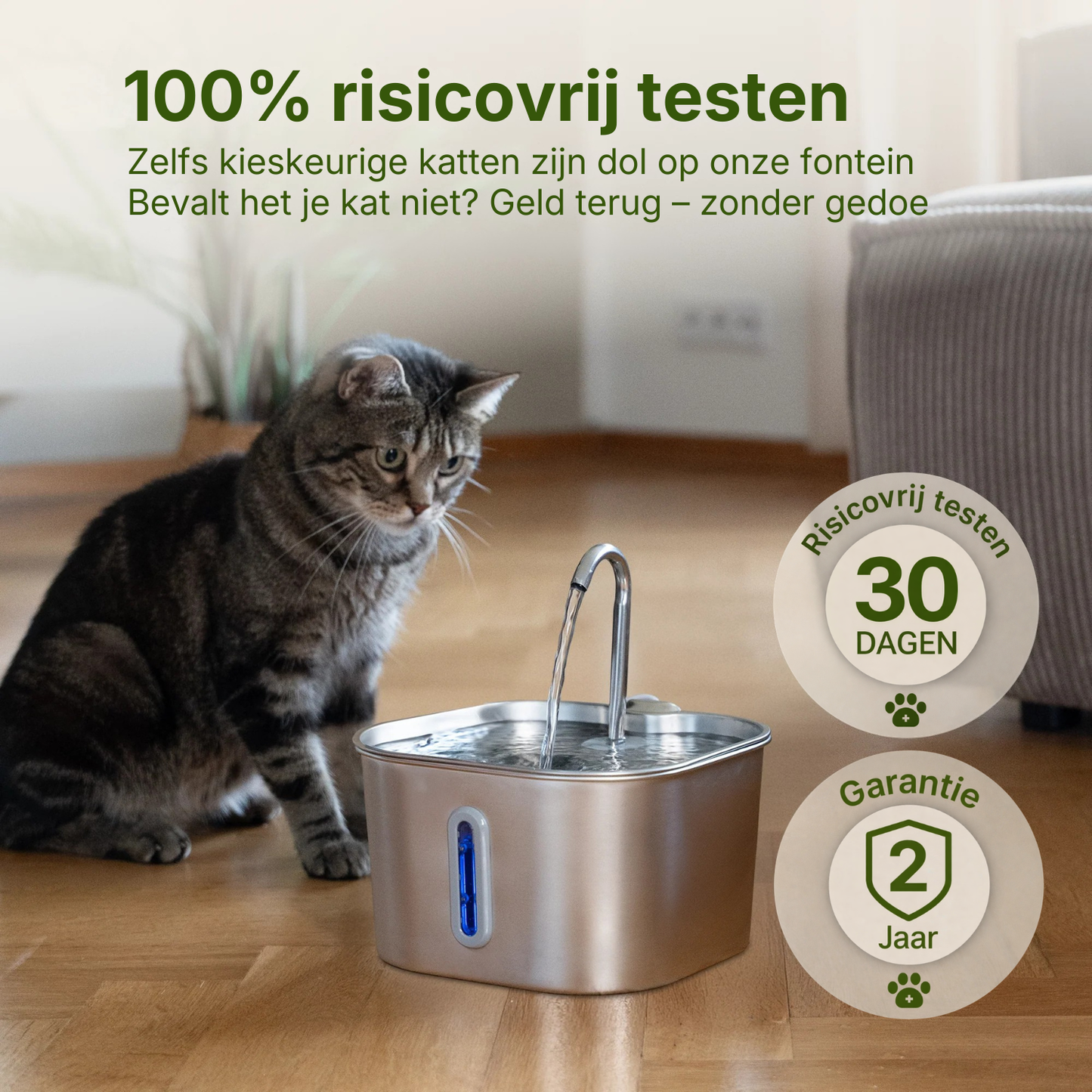 DrinkTijger Mini | Compacte drinkfontein