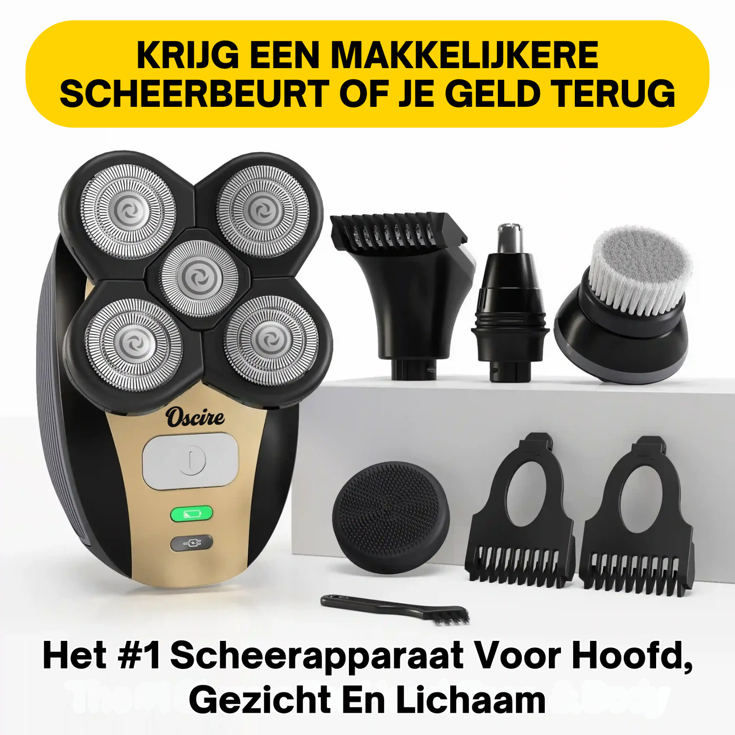 SmoothMan | Complete Full Body Scheerset