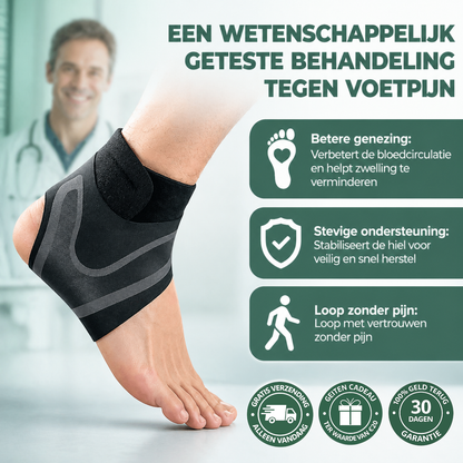 SoleEase | Compacte compressie-voetbrace