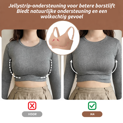 LiftCurve | Naadloze Push-Up BH zonder Beugel
