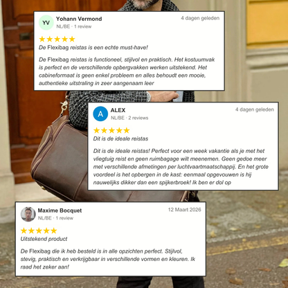 Flexibag | Handbagage Kledingtas met wielen