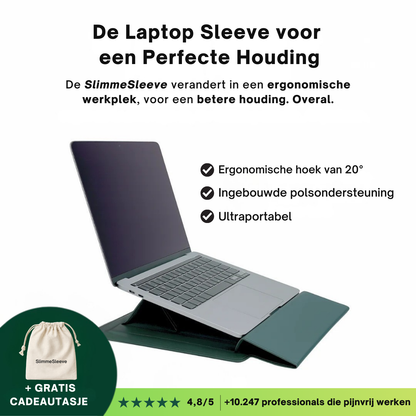 SlimmeSleeve | 4-in-1 Ergonomische Werkstation Set