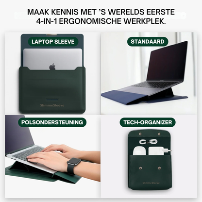 SlimmeSleeve | 4-in-1 Ergonomische Werkstation Set