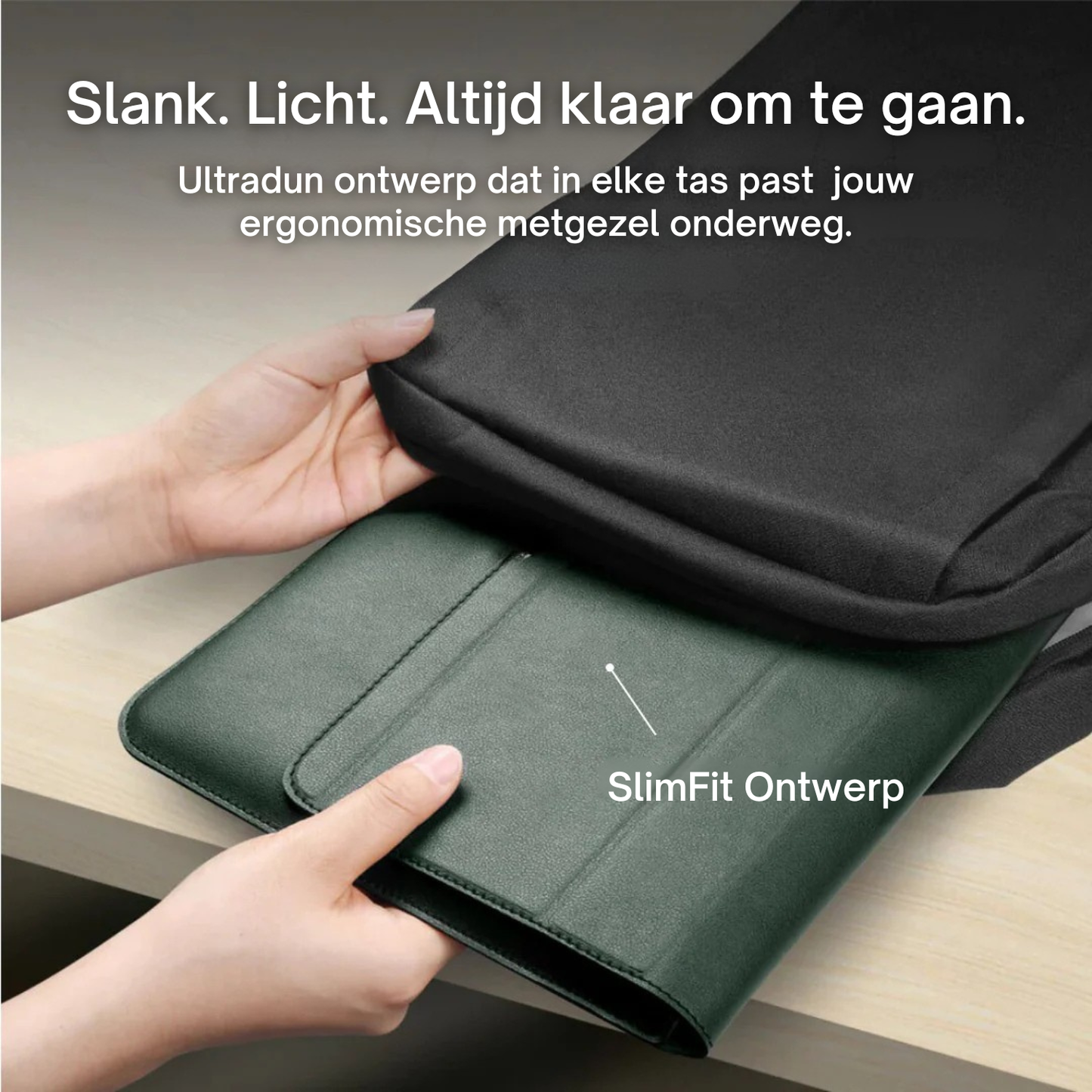 SlimmeSleeve | 4-in-1 Ergonomische Werkstation Set