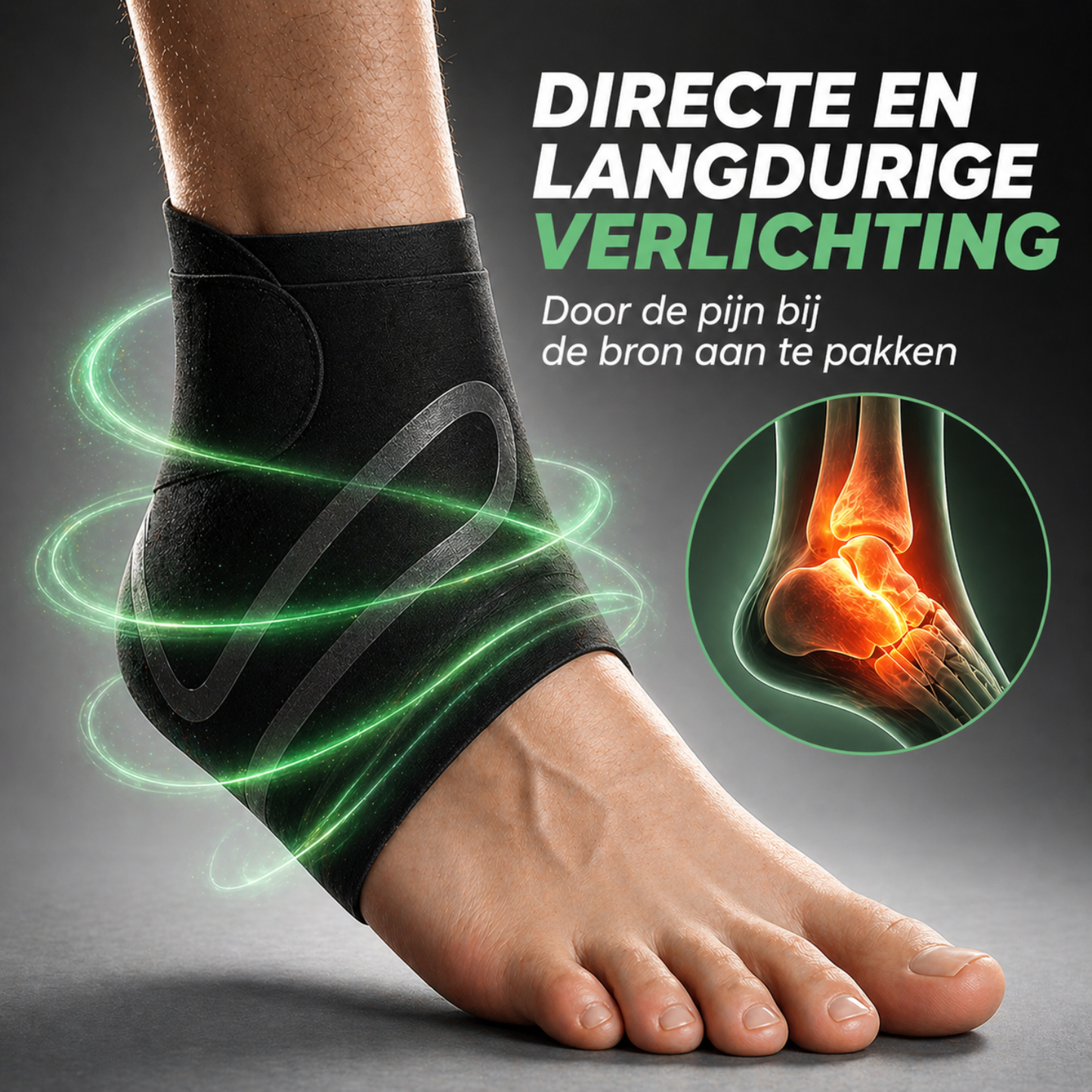 SoleEase | Compacte compressie-voetbrace