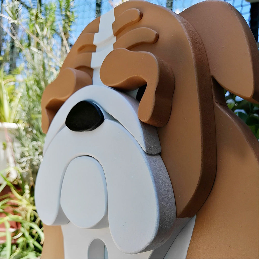 Bloempot - Engelse bulldog