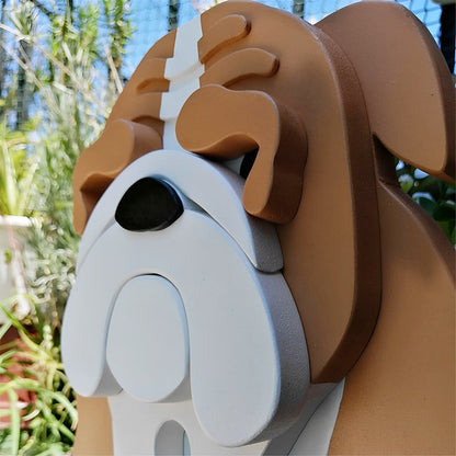 Bloempot - Engelse bulldog