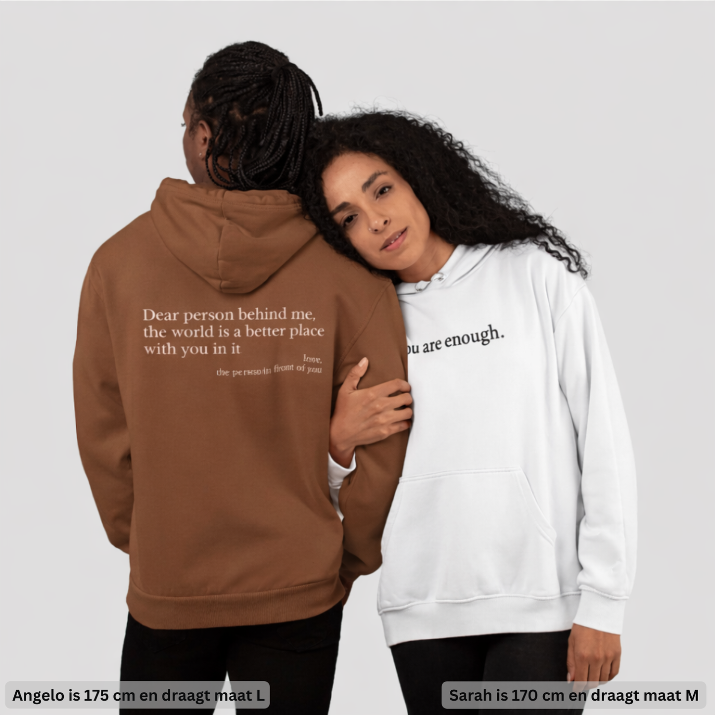 De Originele ‘Dear Person Behind Me’ Hoodie.