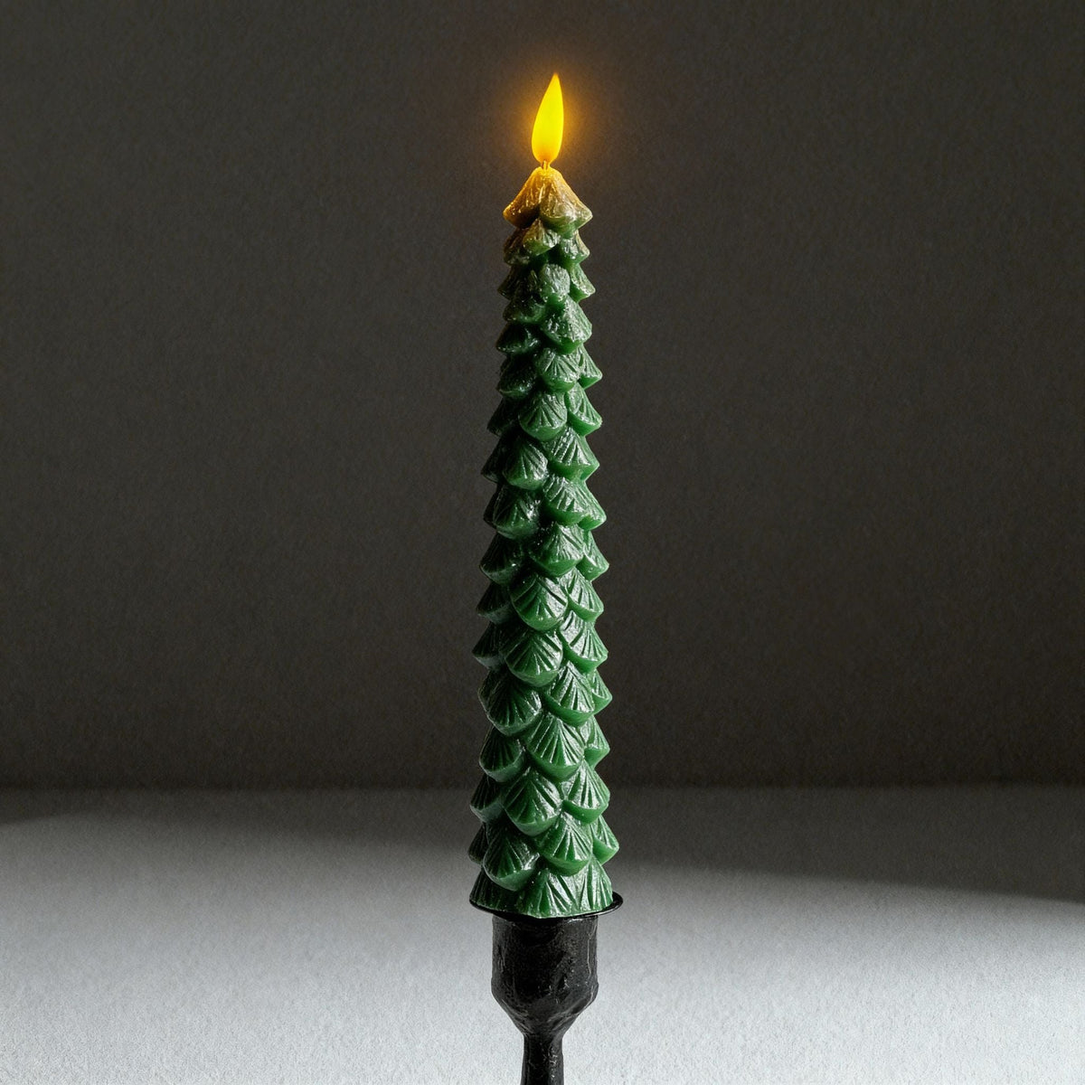 Kerstboom Vlamloze Waskaars | Set Van 3
