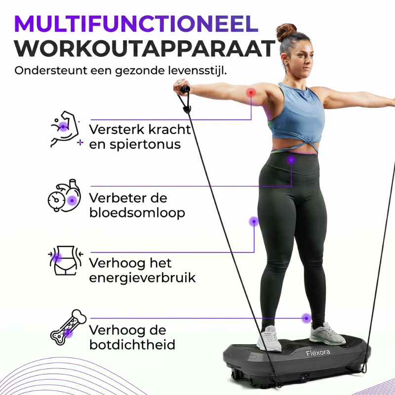 Flexora | Totaalfitness-apparaat voor thuis