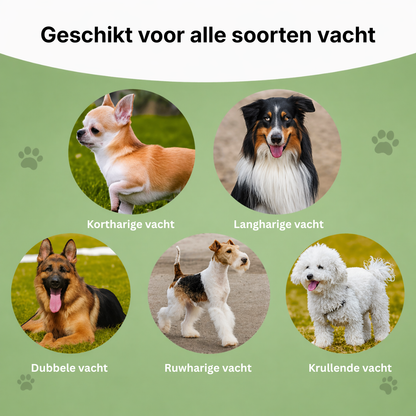 FurEase | RVS ondervacht-kam