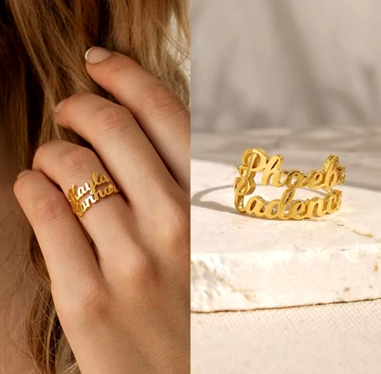 Gepersonaliseerde Naamring